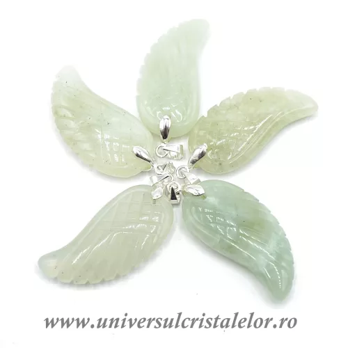 Pandantiv jadeit aripa m1