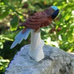 Figurina jasp papagal m1