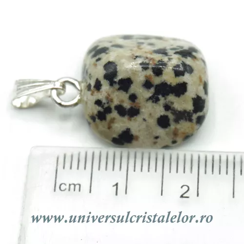 Pandantiv jasp dalmatian Pandantiv jasp dalmatian