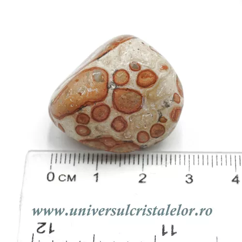Jasp leopard piatra rulata Jasp leopard piatra rulata