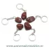 Breloc jasp rosu