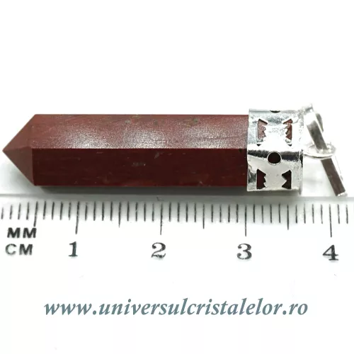 Pandantiv jasp varf slefuit Pandantiv jasp varf slefuit