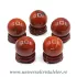 Sfera jasp rosu -3cm