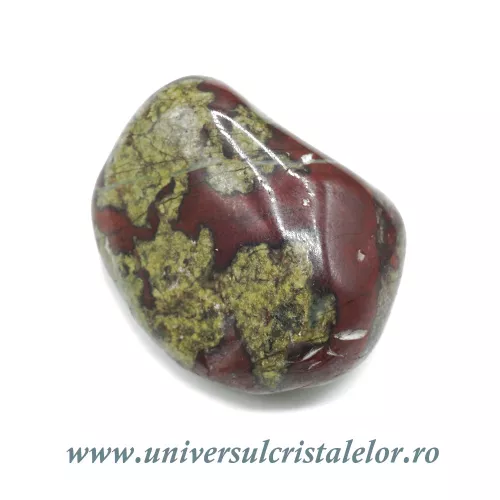 Jasp sangele dragonului piatra rulata