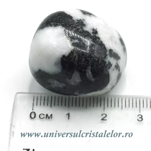 Jasp zebra piatra rulata Jasp zebra piatra rulata