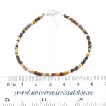 Bratara mookait cub fatetat - 2,5 mm Bratara mookait cub fatetat - 2,5 mm