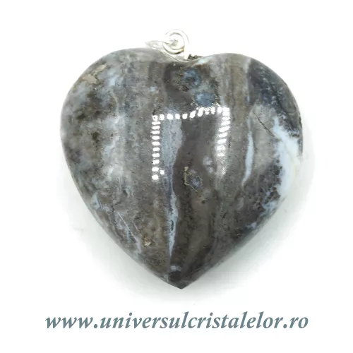 Pandantiv jasp oceanic inima Pandantiv jasp oceanic inima