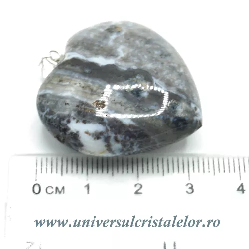 Pandantiv jasp oceanic inima Pandantiv jasp oceanic inima