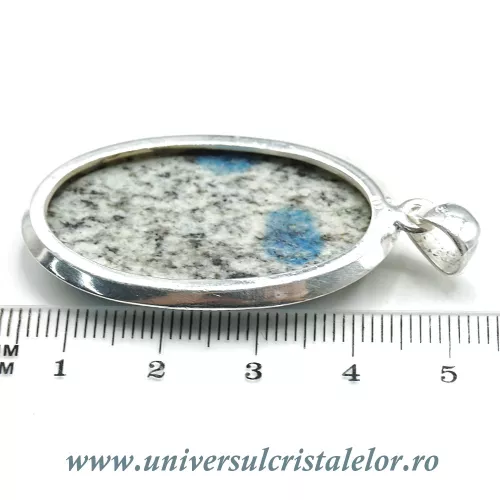 Pandantiv K2 (Lazulite in granite) Pandantiv K2 (Lazulite in granite)
