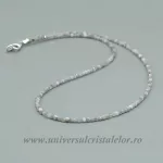 Colier kunzit rotund fatetat -2,7 mm