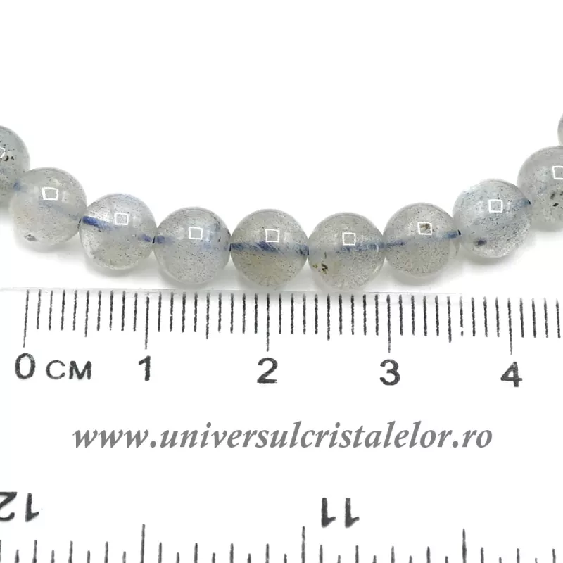 Bratara labradorit rotund - 6mm