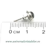 Cercei labradorit cabochon rotund Cercei labradorit cabochon rotund