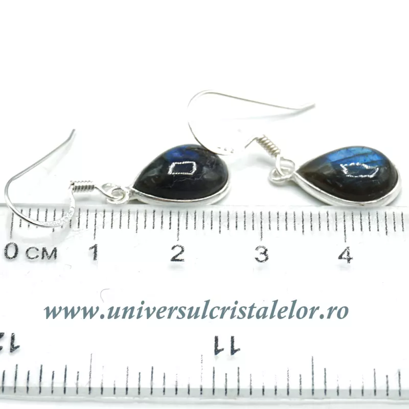 Cercei labradorit lacrima Cercei labradorit lacrima
