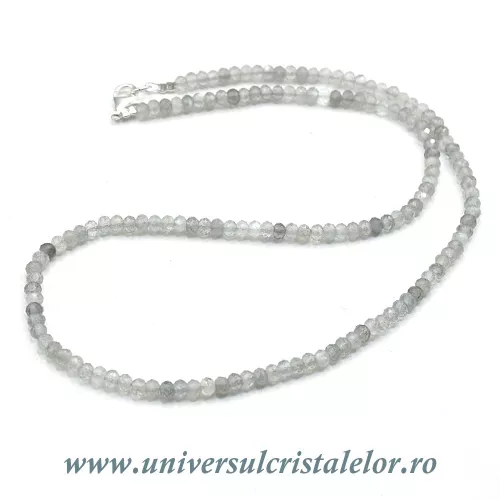 Colier labradorit fatetat  Colier labradorit fatetat