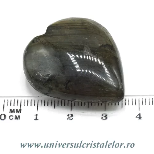 Pandantiv labradorit inima unicat u2 Pandantiv labradorit inima unicat u2