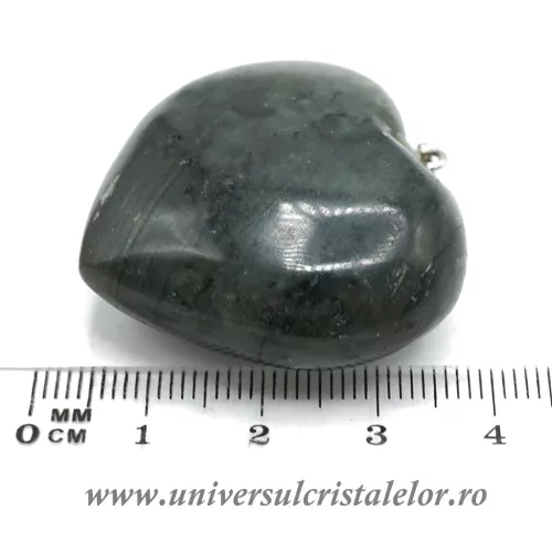 Pandantiv labradorit inima unicat m2