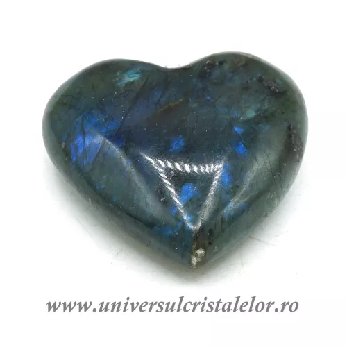 Pandantiv labradorit inima unicat m2 Pandantiv labradorit inima unicat m2