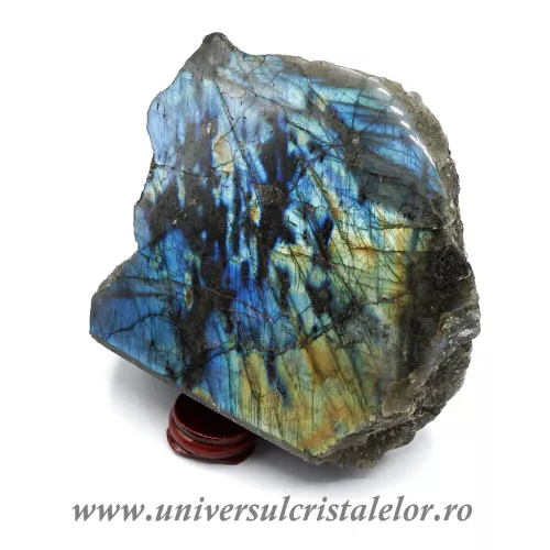 Labradorit slefuit pe o parte unicat m1