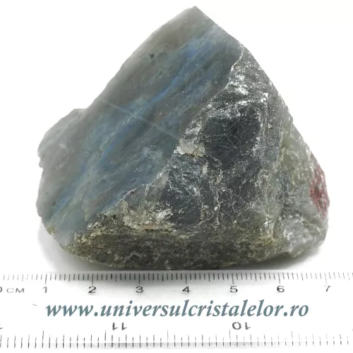 Labradorit slefuit pe o parte unicat m3 Labradorit slefuit pe o parte unicat m3