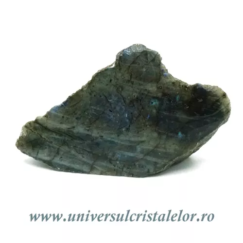 Labradorit slefuit pe o parte unicat m4 Labradorit slefuit pe o parte unicat m4