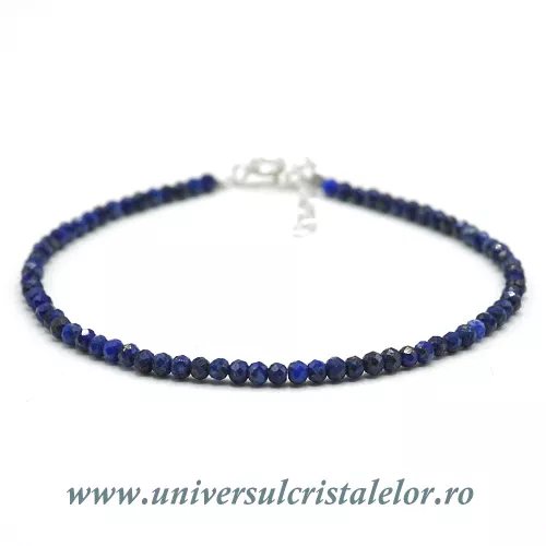 Bratara lapis lazuli fatetat Bratara lapis lazuli fatetat
