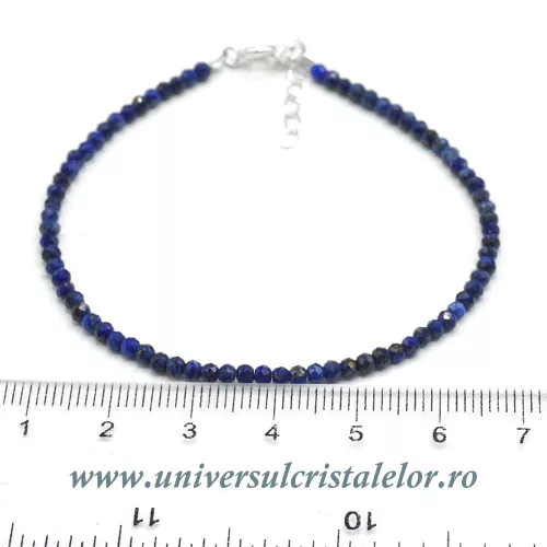 Bratara lapis lazuli fatetat Bratara lapis lazuli fatetat