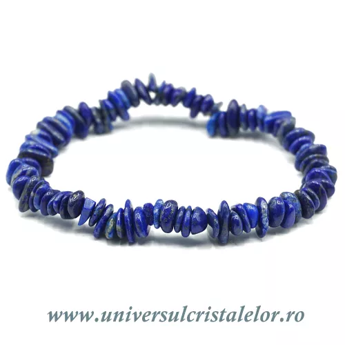 Bratara lapis lazuli chips-uri Bratara lapis lazuli chips-uri