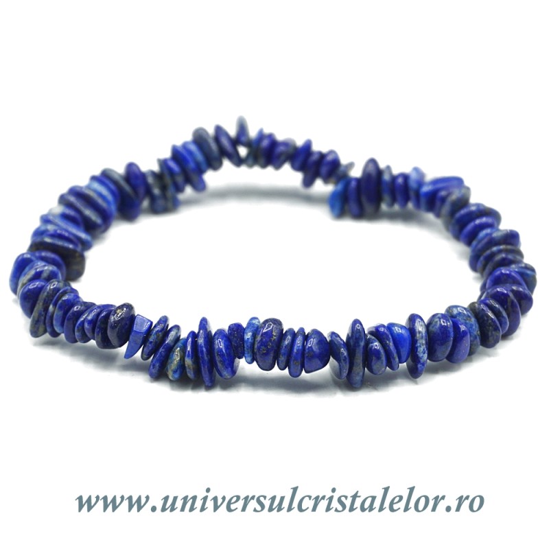 Bratara lapis lazuli chipsuri