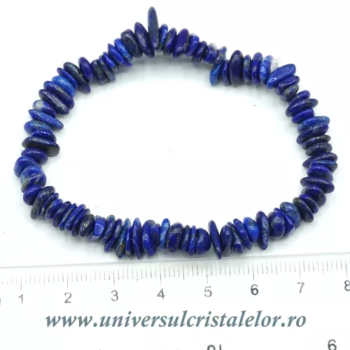 Bratara lapis lazuli chips-uri Bratara lapis lazuli chips-uri