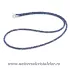 Colier lapis lazuli rotund slefuit- 2 mm