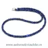 Colier lapis lazuli cub fatetat - 4.3 mm