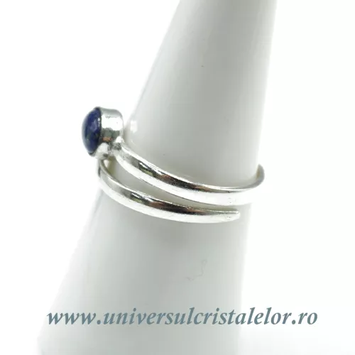 Inel lapis lazuli oval reglabil Inel lapis lazuli oval reglabil