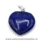 Pandantiv lapis lazuli inima