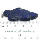 Pandantiv lapis lazuli frunza