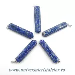 Pandantiv lapis lazuli dublu varf Pandantiv lapis lazuli dublu varf