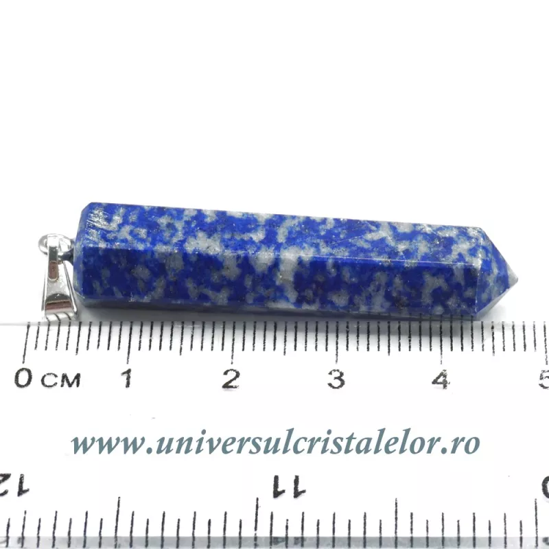 Pandantiv lapis lazuli dublu varf Pandantiv lapis lazuli dublu varf
