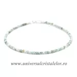 Bratara larimar rotund fatetat - 2,2mm