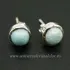 Cercei larimar lacrima