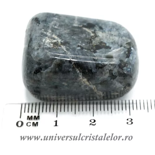 Larvikit - piatra rulata unicat m8