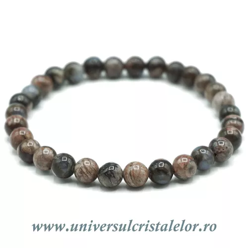 Bratara llanit (Que sera) rotund - 6 mm Bratara llanit (Que sera) rotund - 6 mm
