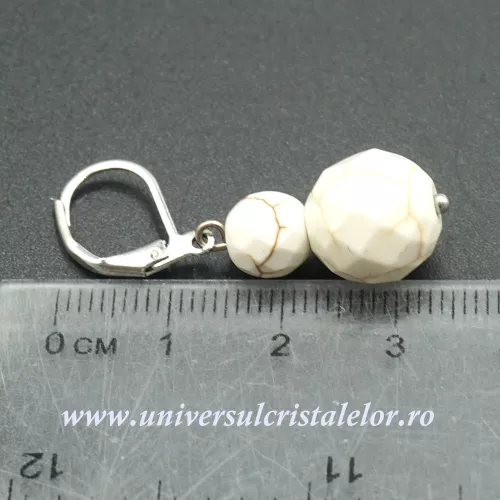 Cercei magnezit rotund fatetat-10mm m03 Cercei magnezit rotund fatetat-10mm m03