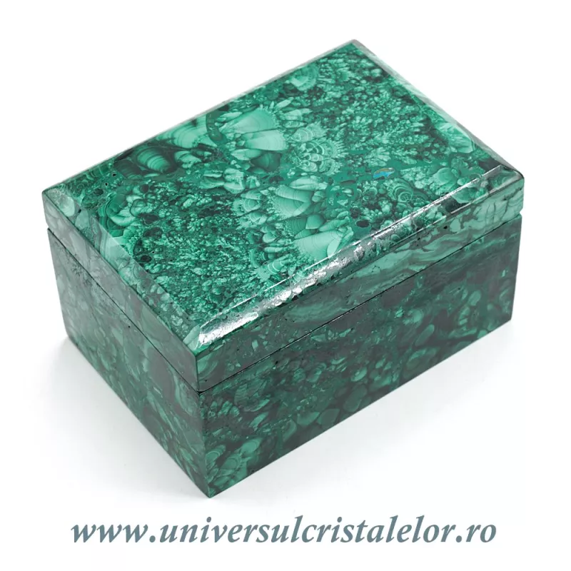 Caseta bijuterii malachit Caseta bijuterii malachit
