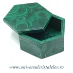 Caseta bijuterii malachit Caseta bijuterii malachit