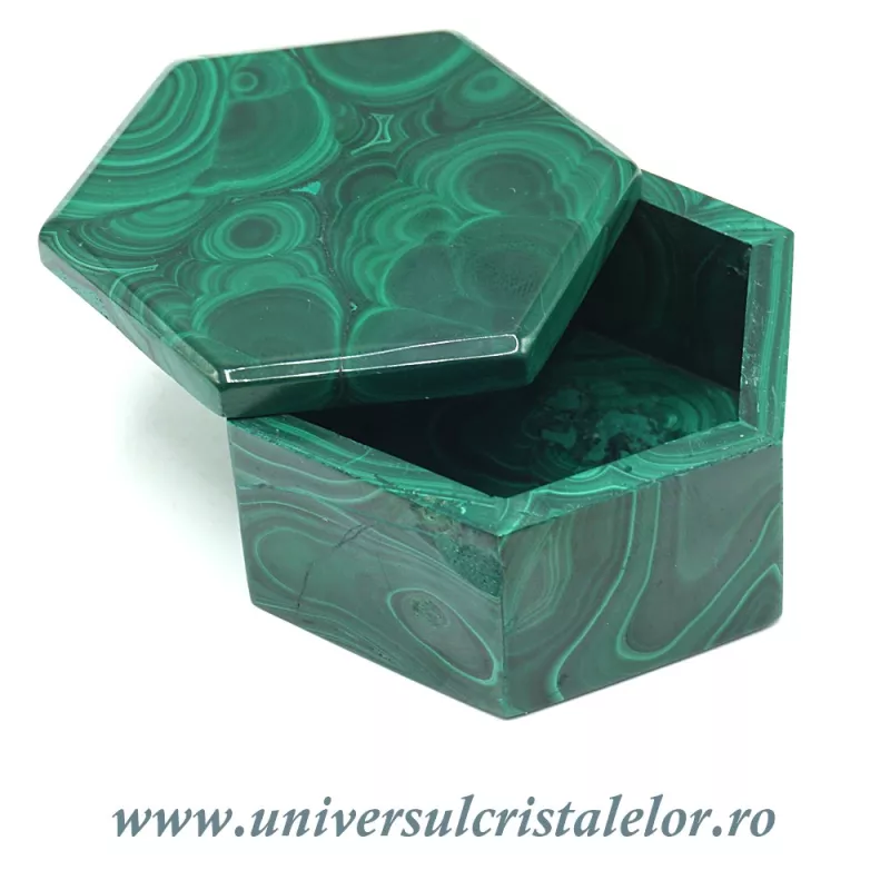 Caseta bijuterii malachit Caseta bijuterii malachit