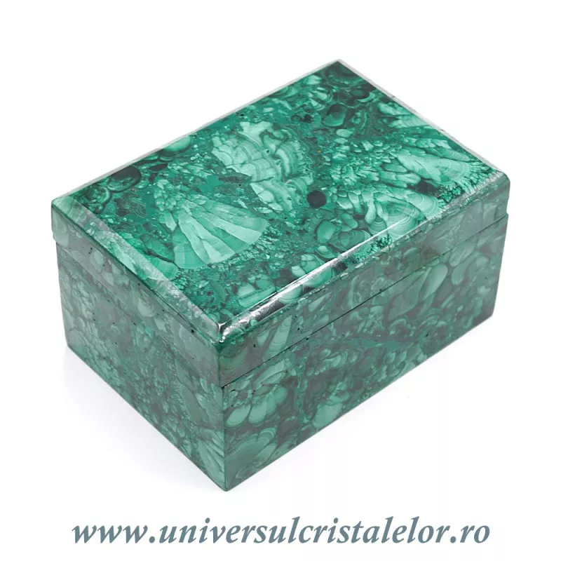 Caseta bijuterii malachit Caseta bijuterii malachit