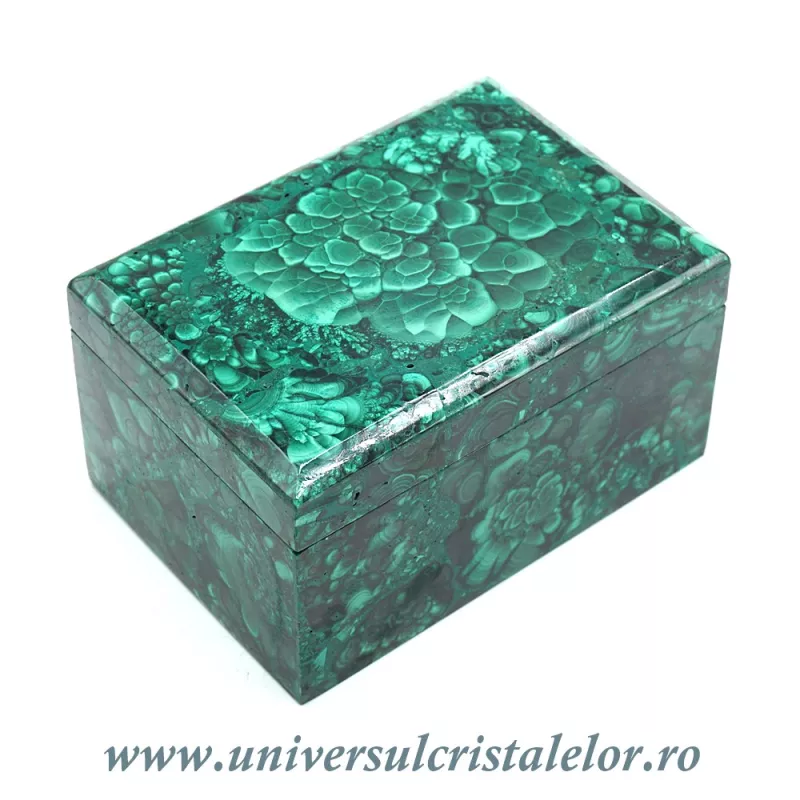 Caseta bijuterii malachit Caseta bijuterii malachit