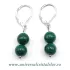 Cercei malachit