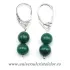 Cercei malachit