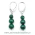 Cercei malachit