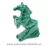 Figurina malachit cal